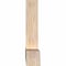 Ekena Millwork Portland Smooth Timber Gable Bracket, Douglas Fir, 84"W x 17"H x 3 1/2"D x 3 1/2"F, 5/12 Pitch GBW084X17X0404POR00SDF - alternate 4